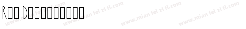 Rae Dunn字体转换
